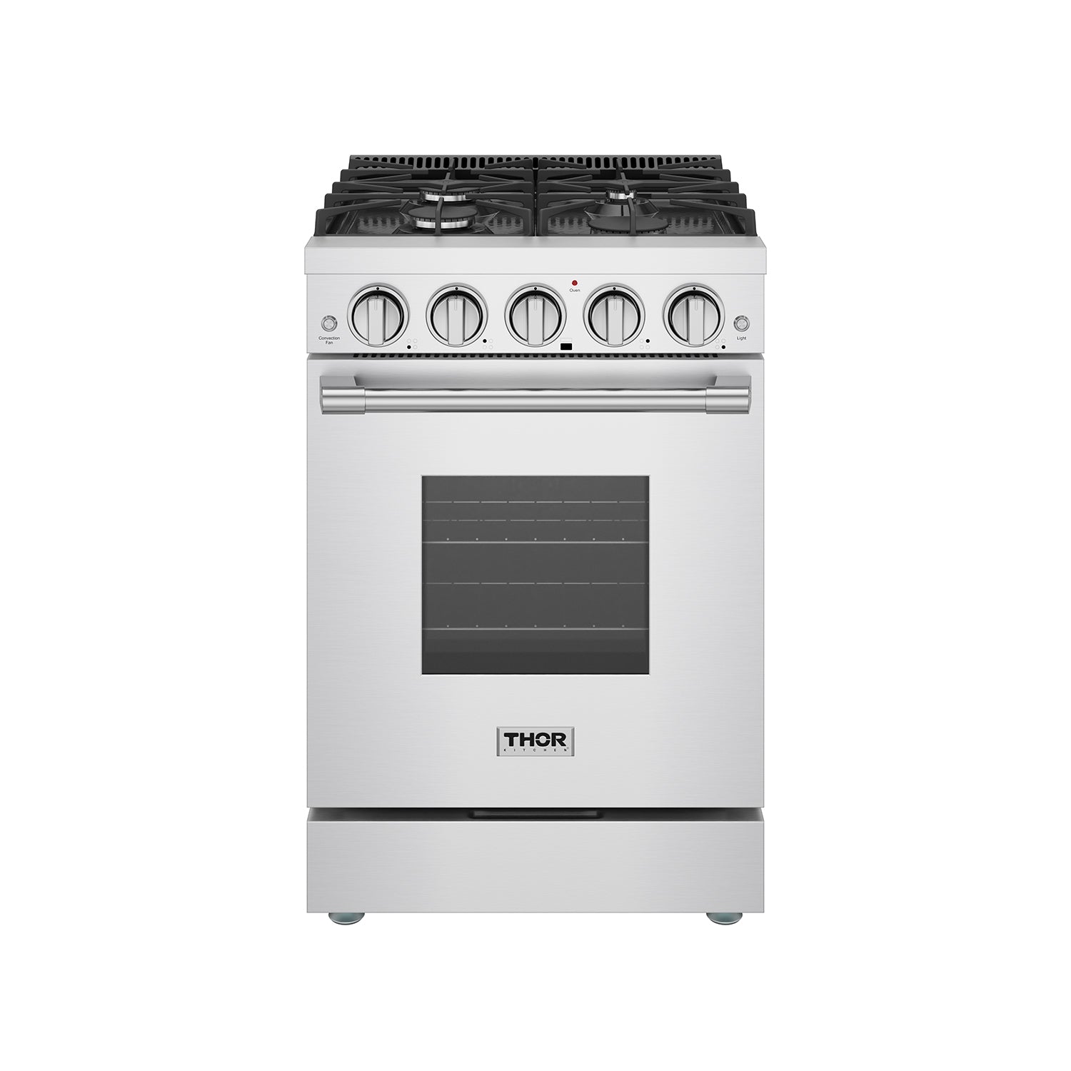 24 Inch S Series Professional Gas Range – Stainless Steel