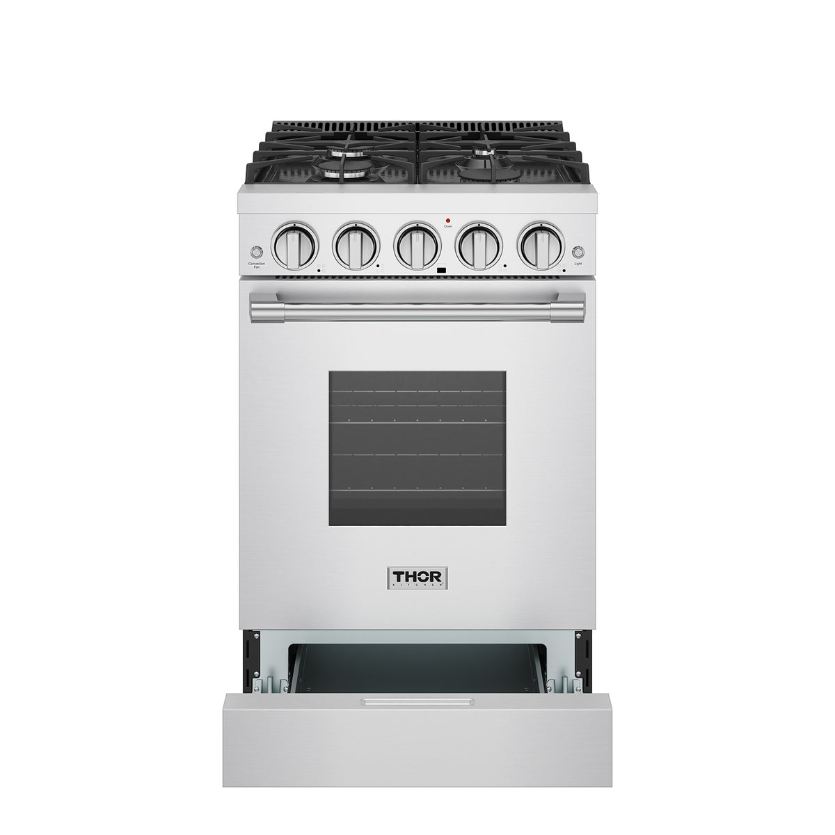24 Inch S Series Professional Gas Range – Stainless Steel
