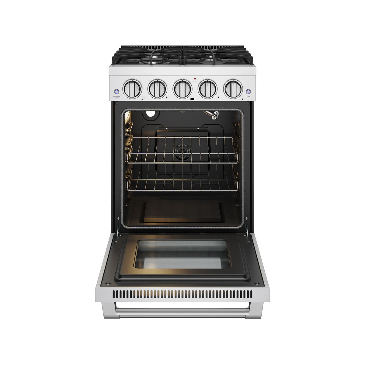 24 Inch S Series Professional Gas Range – Stainless Steel