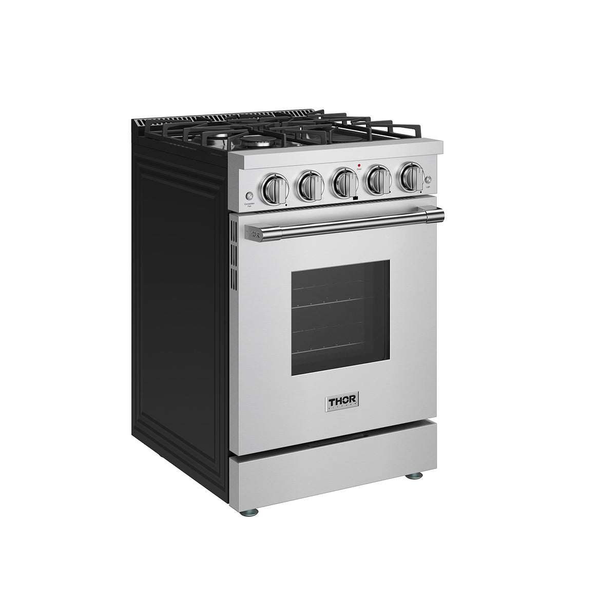 24 Inch S Series Professional Gas Range – Stainless Steel