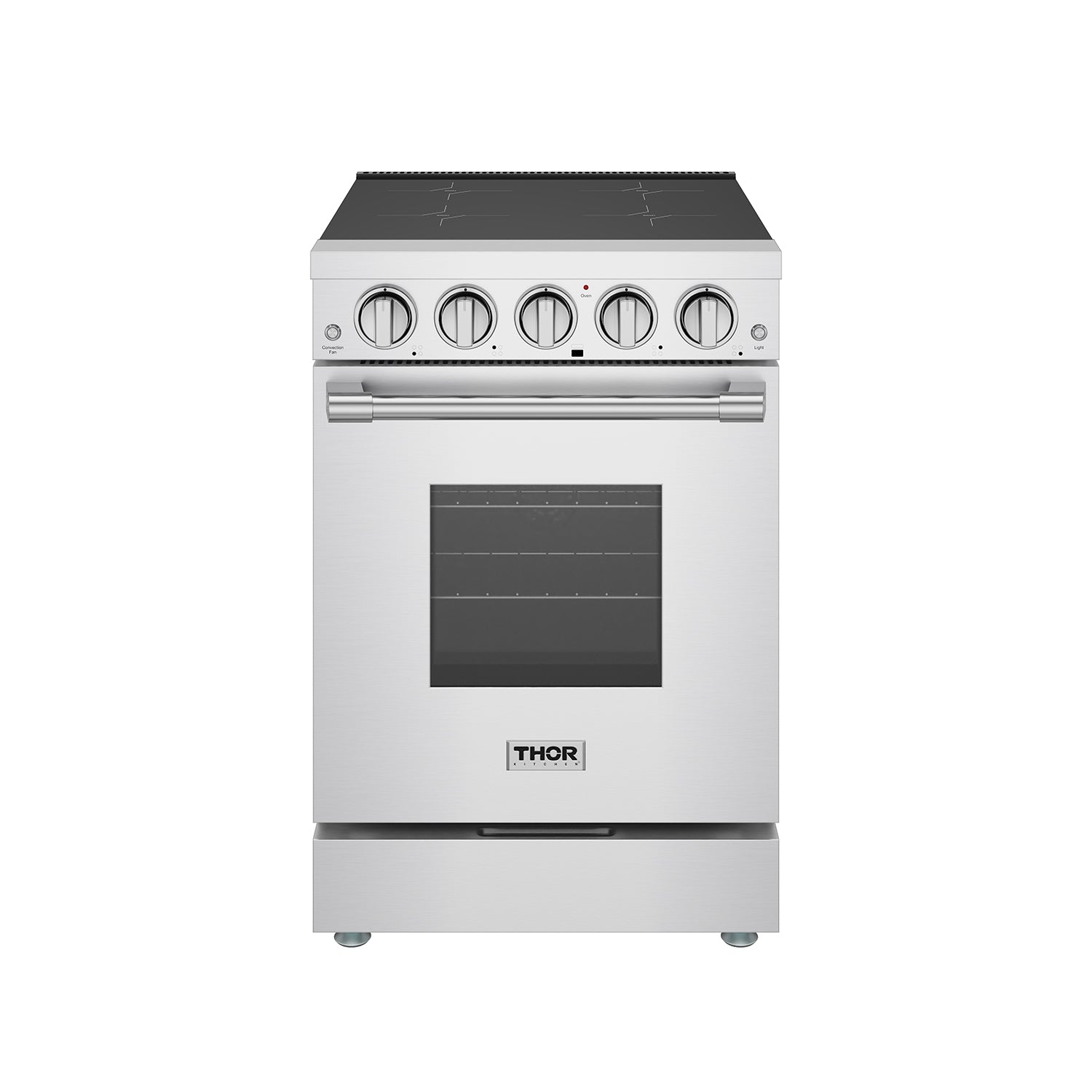 24 Inch S Series Professional Induction Range – Stainless Steel