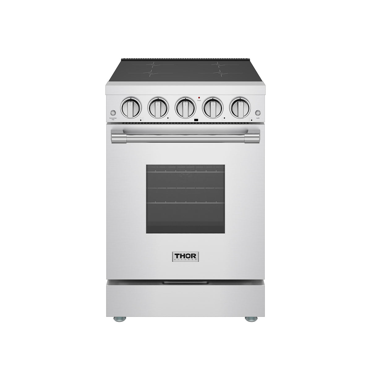 24 Inch S Series Professional Induction Range – Stainless Steel