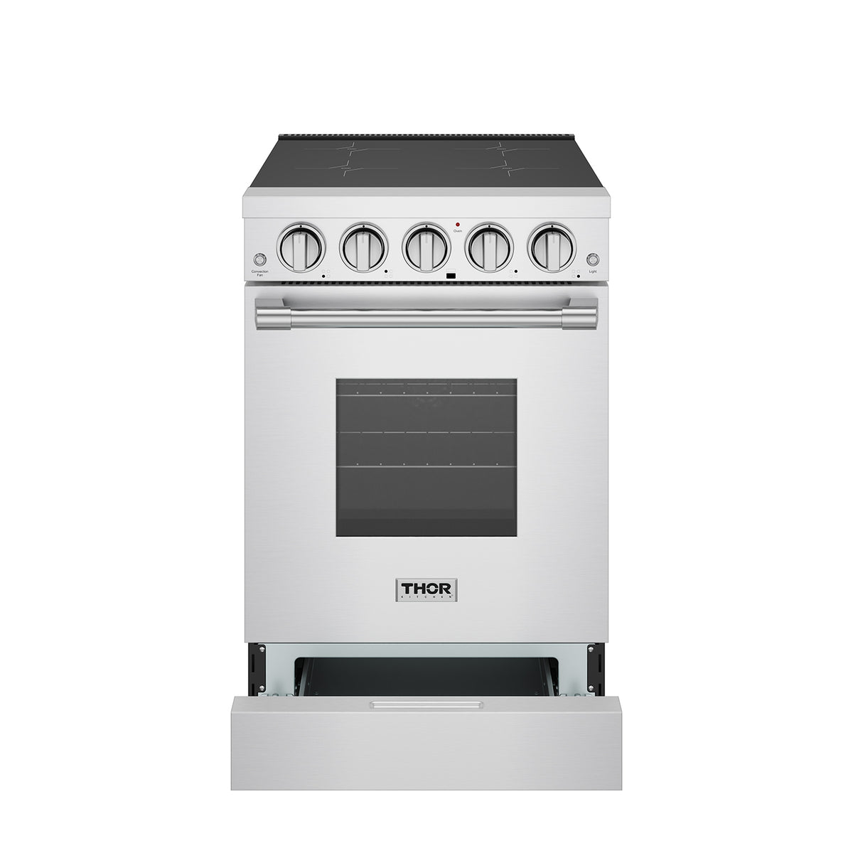 24 Inch S Series Professional Induction Range – Stainless Steel