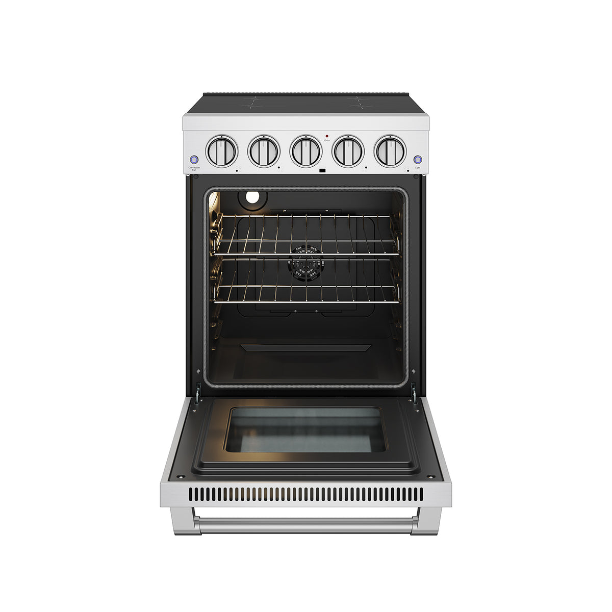 24 Inch S Series Professional Induction Range – Stainless Steel