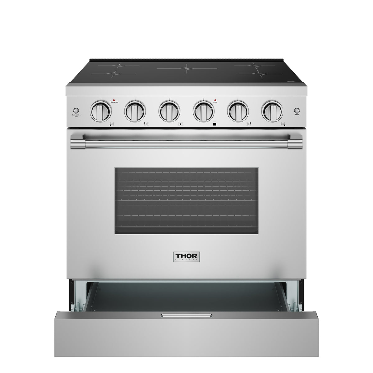 36 Inch S Series Professional Induction Range – Stainless Steel