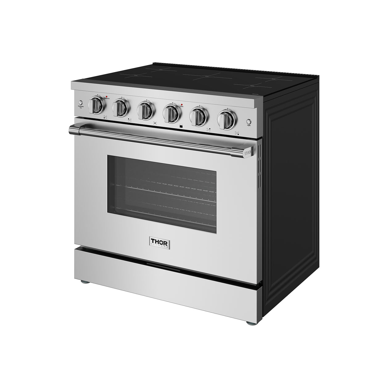 36 Inch S Series Professional Induction Range – Stainless Steel