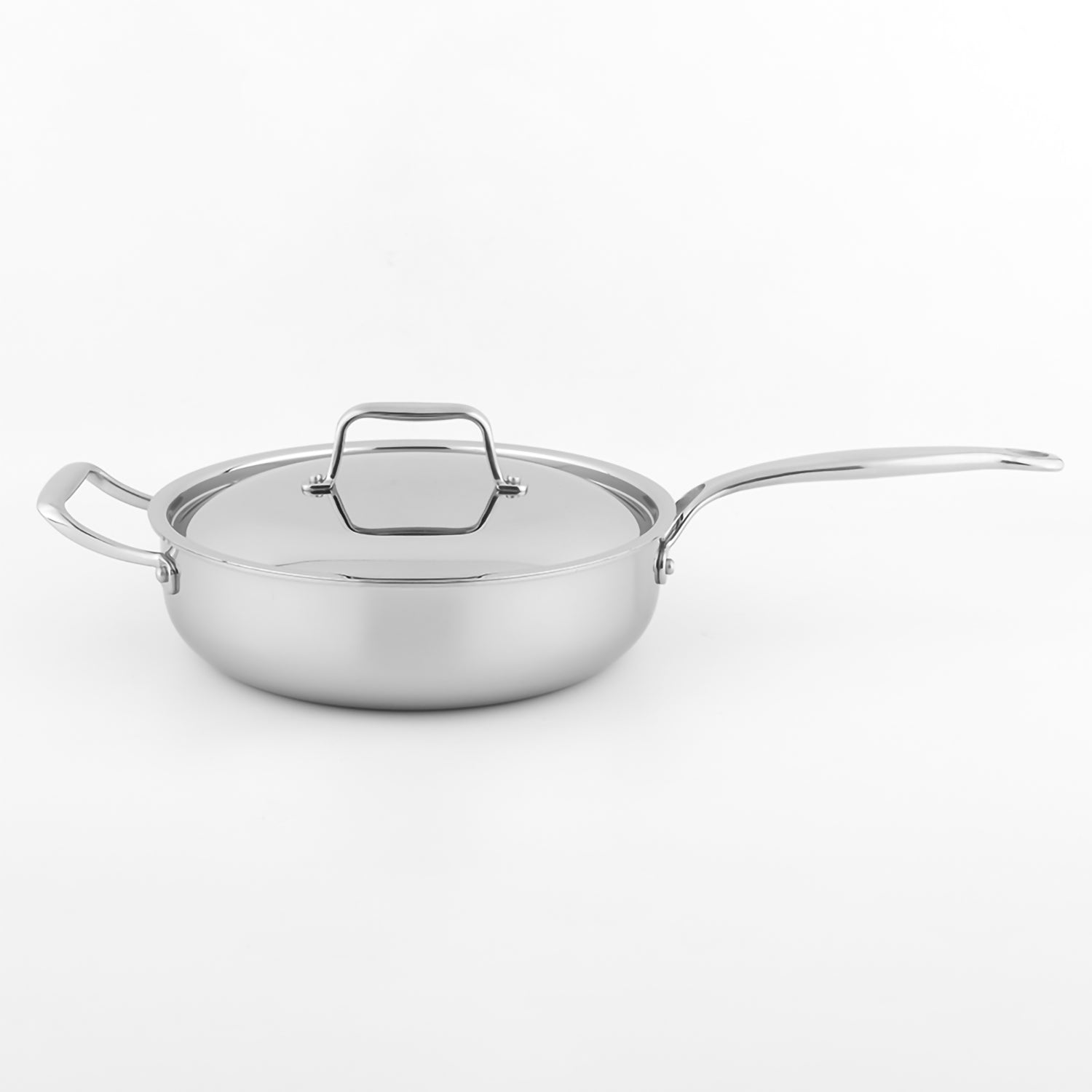 10-Piece Tri-ply Stainless Steel Cookware Set