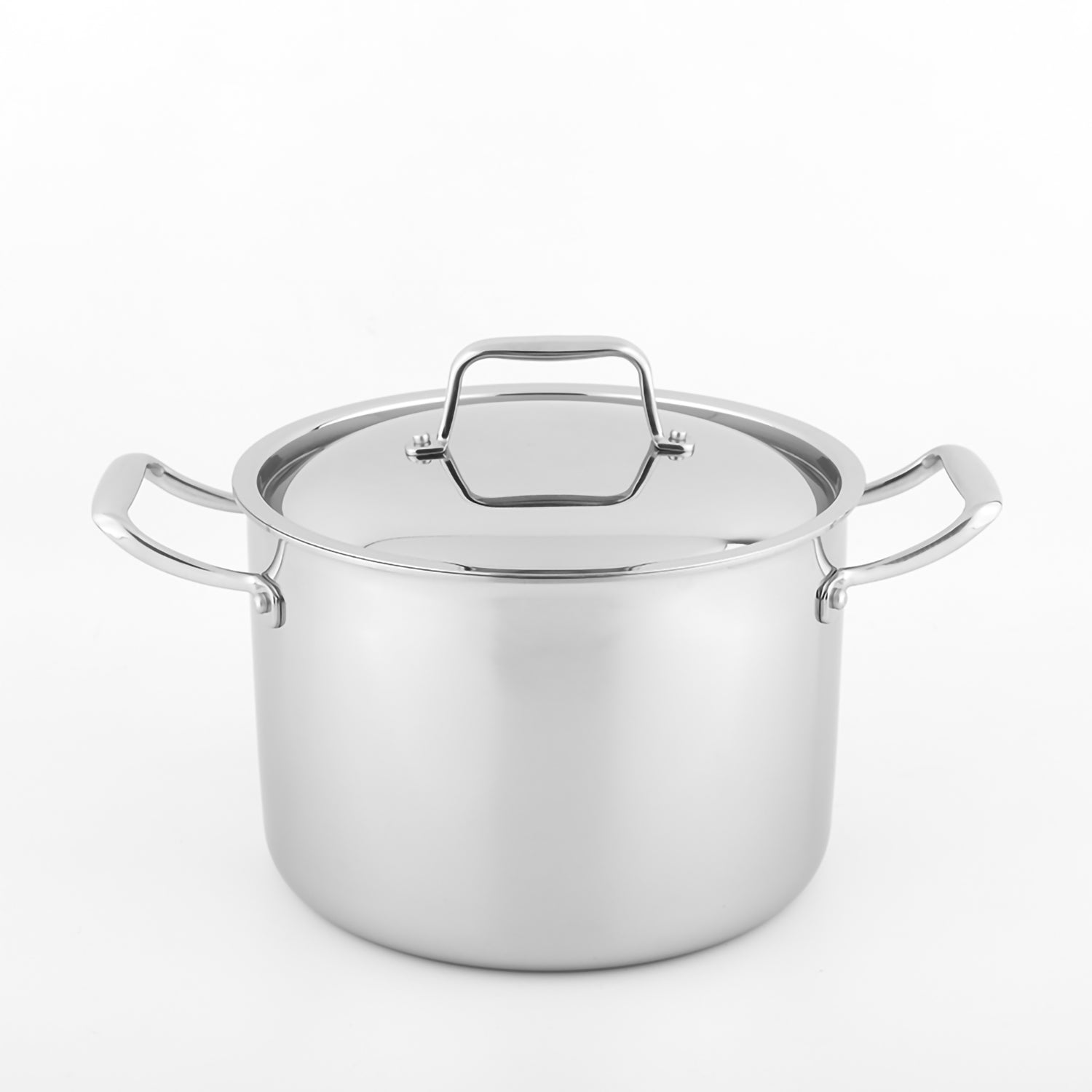 10-Piece Tri-ply Stainless Steel Cookware Set