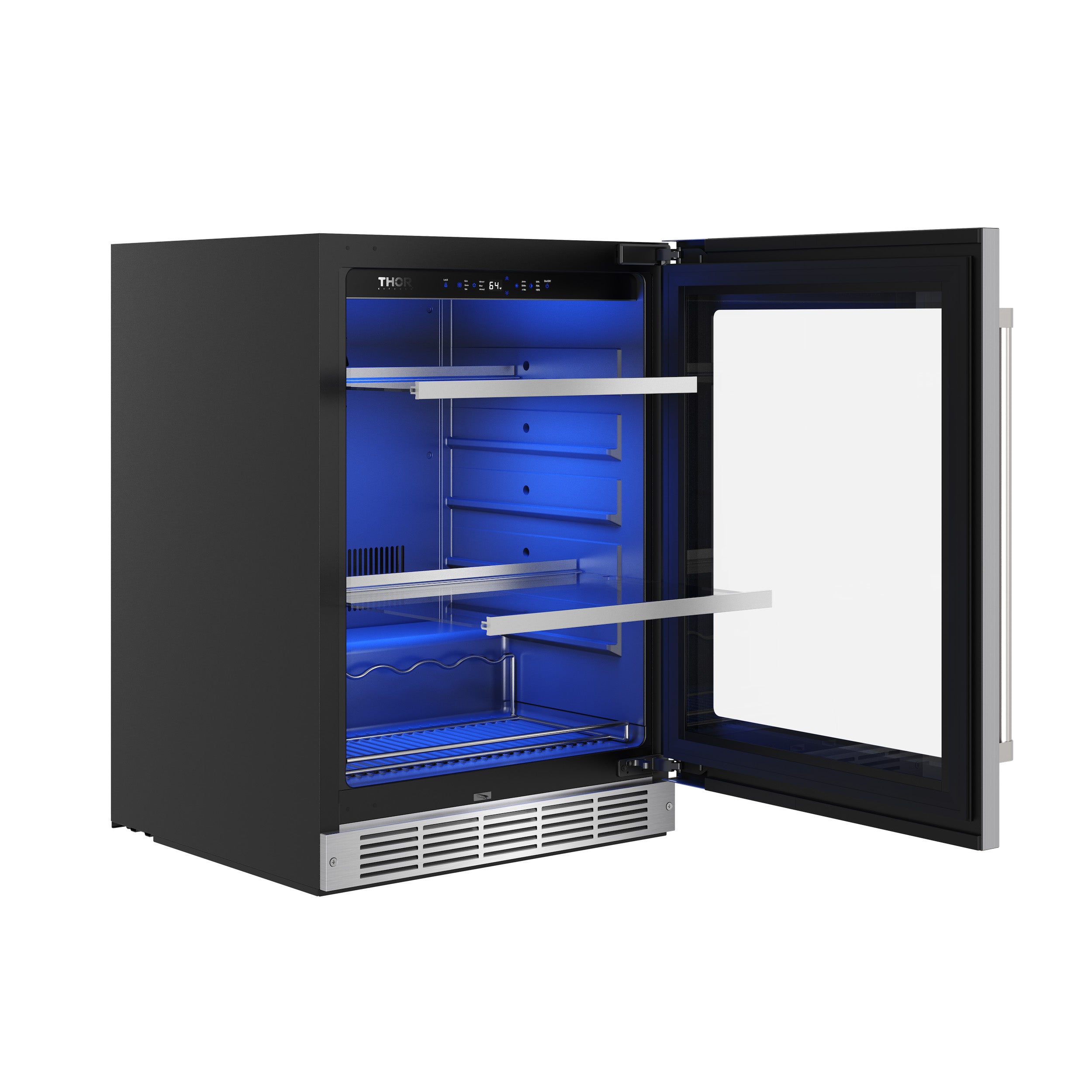 Thor Kitchen 24 Inch Professional Indoor Undercounter Beverage Cooler