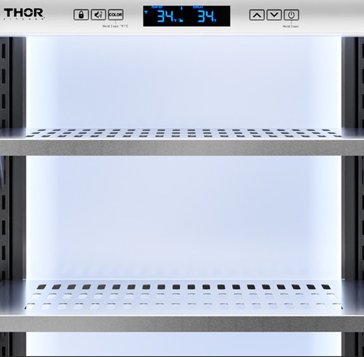 Thor Kitchen 24 Inch Professional Undercounter Beverage Cooler - Model TBR24U-R (Renewed)