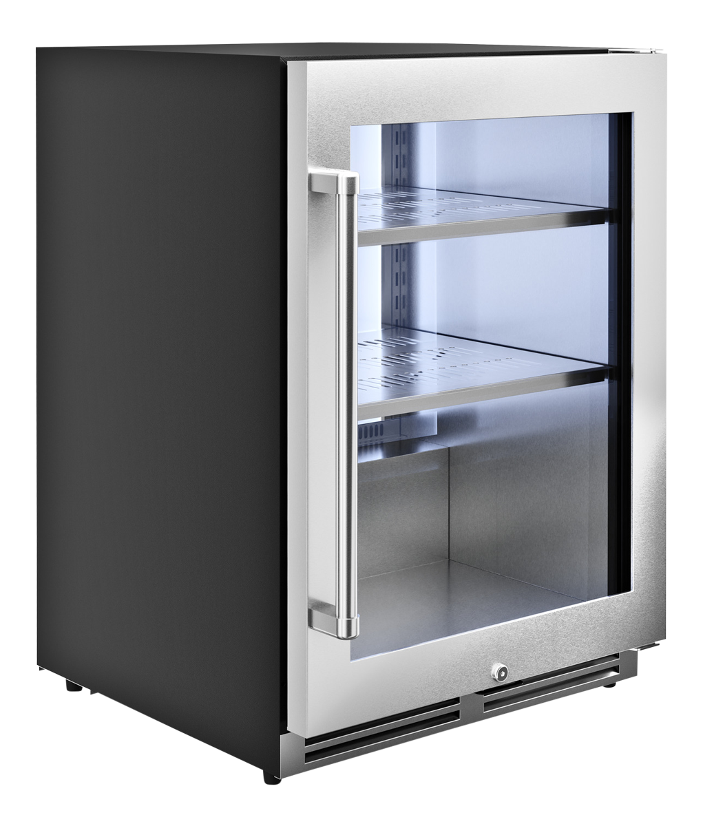 Thor Kitchen 24 Inch Professional Undercounter Beverage Cooler - Model TBR24U-R (Renewed)