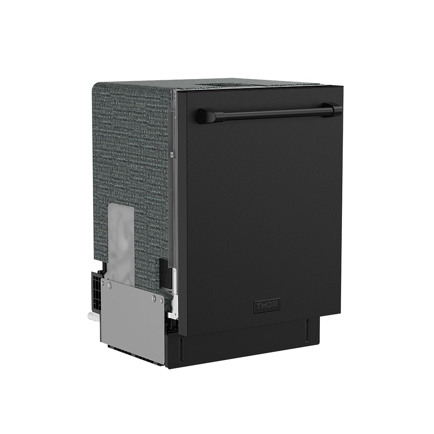 24 Inch Top Control Built-in Dishwasher in Black