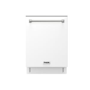 24 Inch Top Control Built-in Dishwasher in White