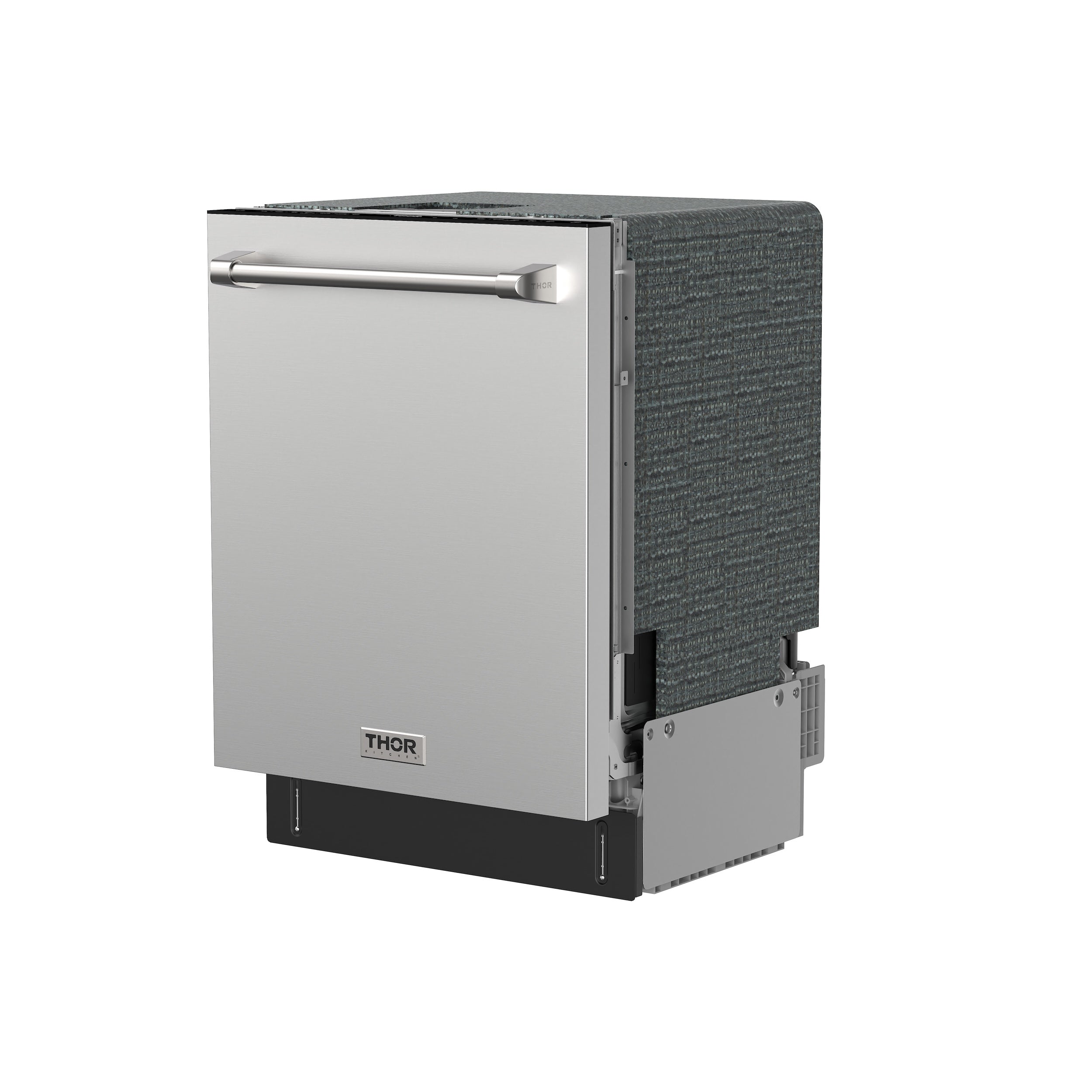 24 Inch Built-In Dishwasher with Open Dry and 7 Cycle in Stainless Steel