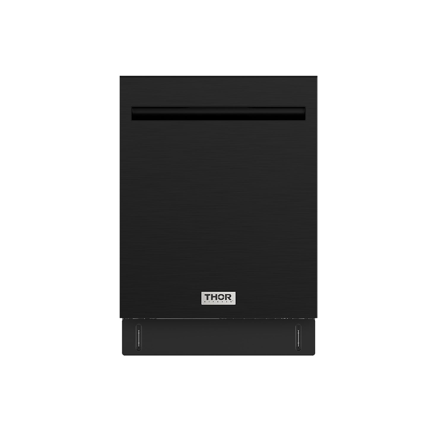 24 Inch Built-In Top Control Dishwasher with Pocket Handle – Black