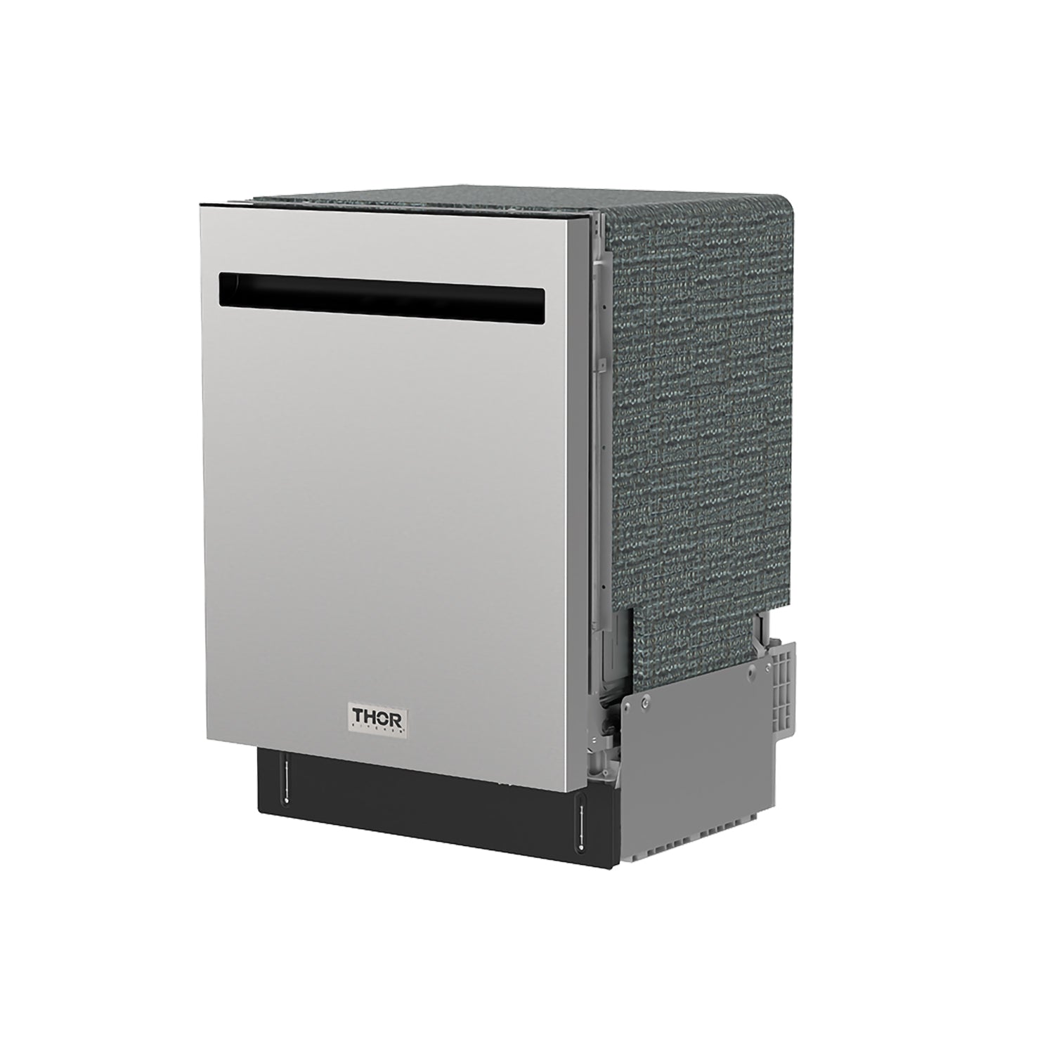 24 Inch Built-In Top Control Dishwasher with Pocket Handle – Stainless Steel