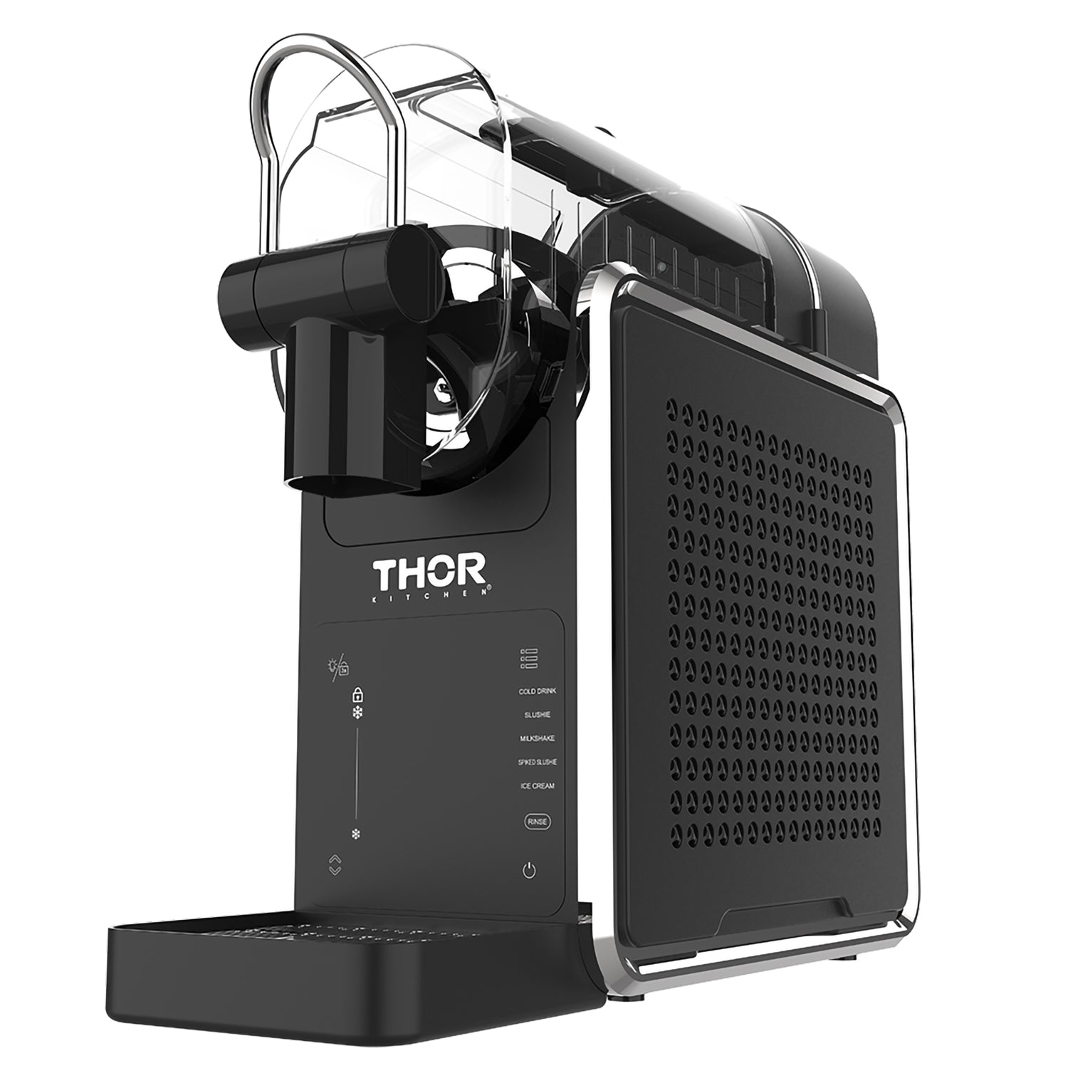 68oz 6-in-1 Slushie Machine | Frozen Drink & Smoothie Maker in Black - TKS667B