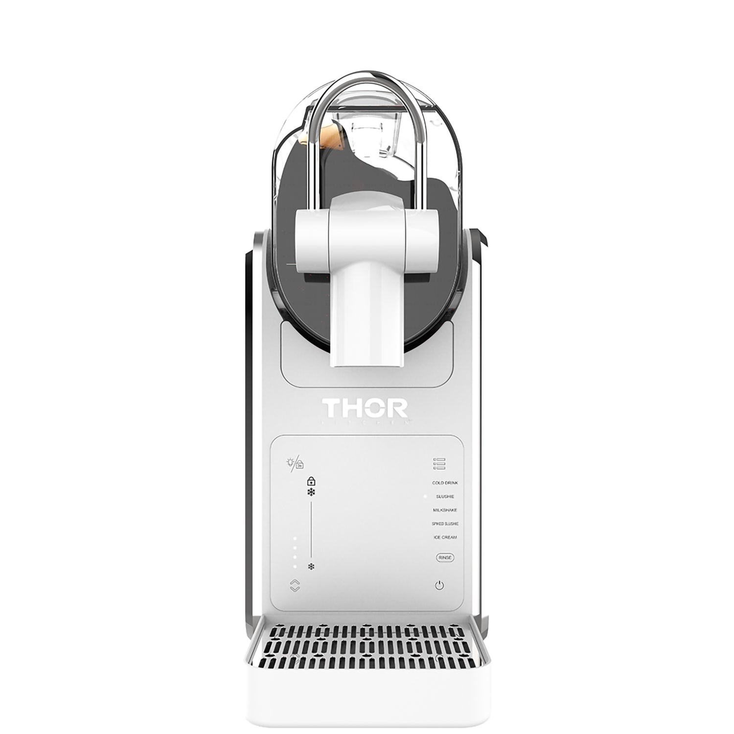 68oz 6-in-1 Slushie Machine | Frozen Drink & Smoothie Maker in White - TKS667W