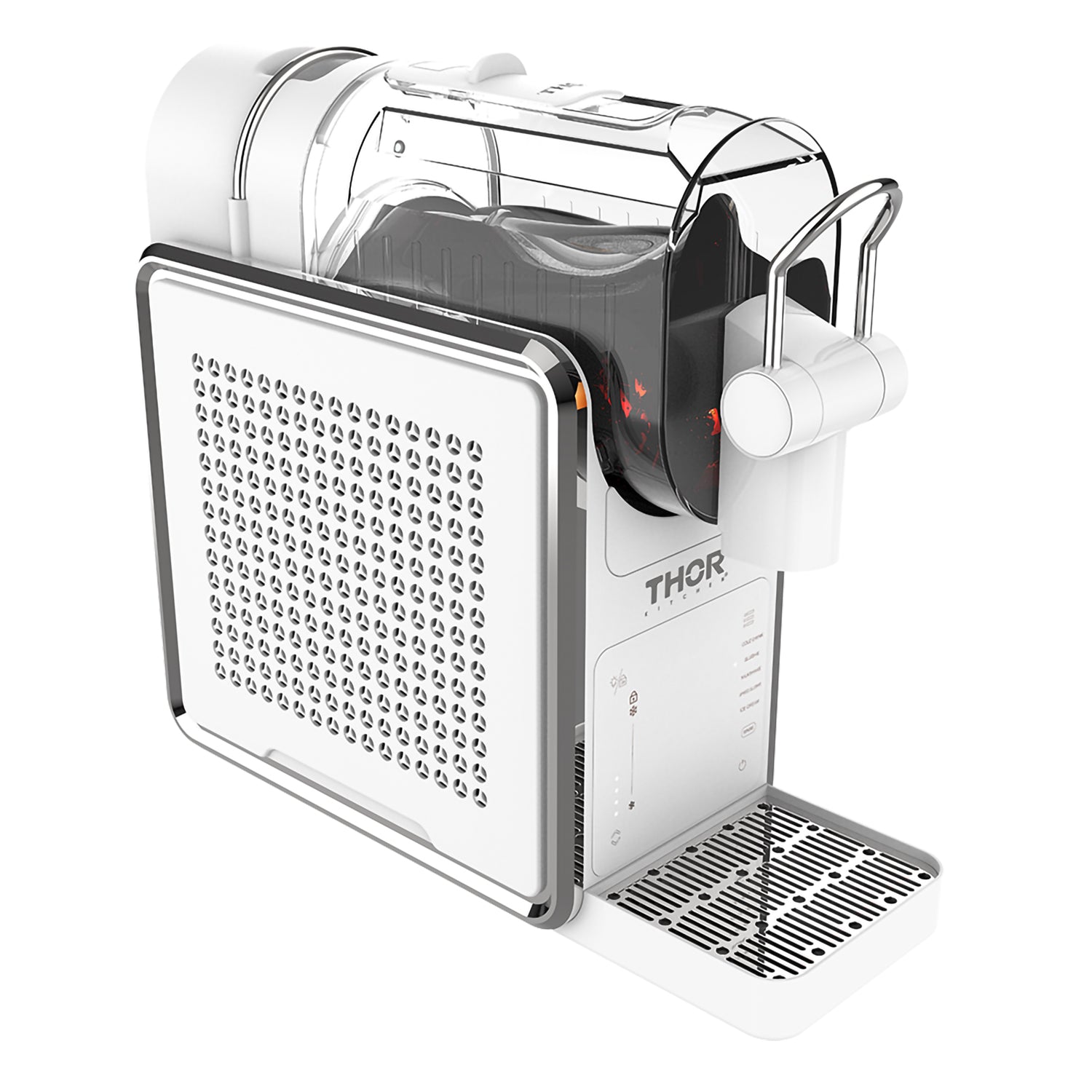 68oz 6-in-1 Slushie Machine | Frozen Drink & Smoothie Maker in White - TKS667W