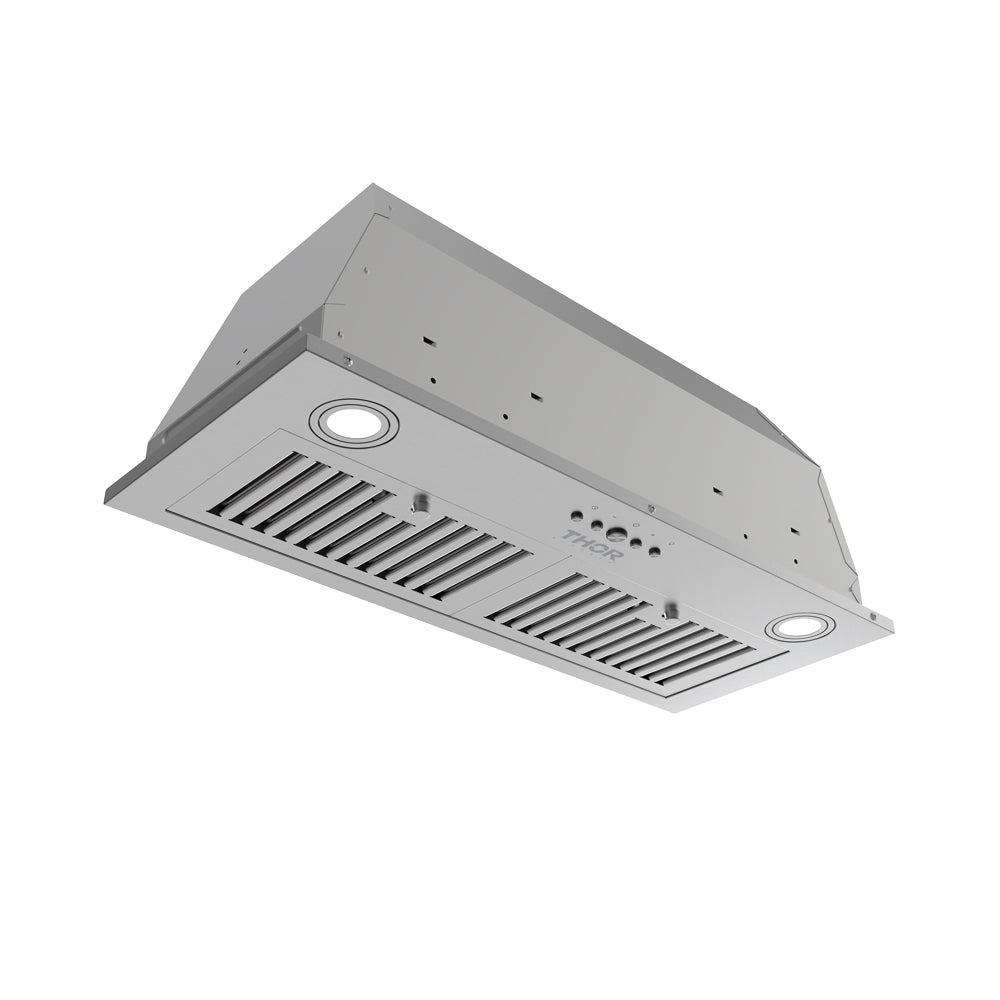 28 Inch 350 CFM Built-In/Insert Range Hood with Baffle Filters