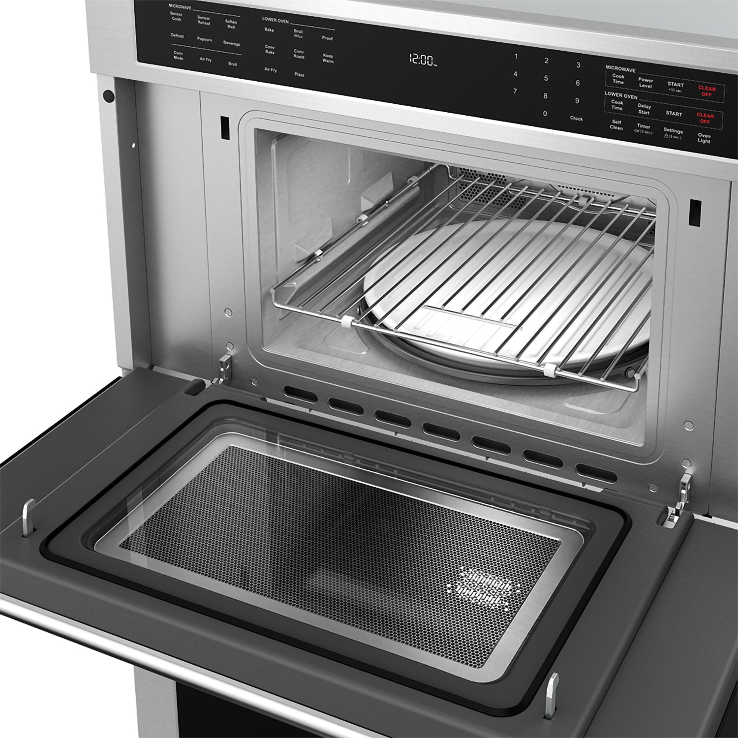 Professional 30-Inch Combination Microwave Wall Ovens- Stainless Steel