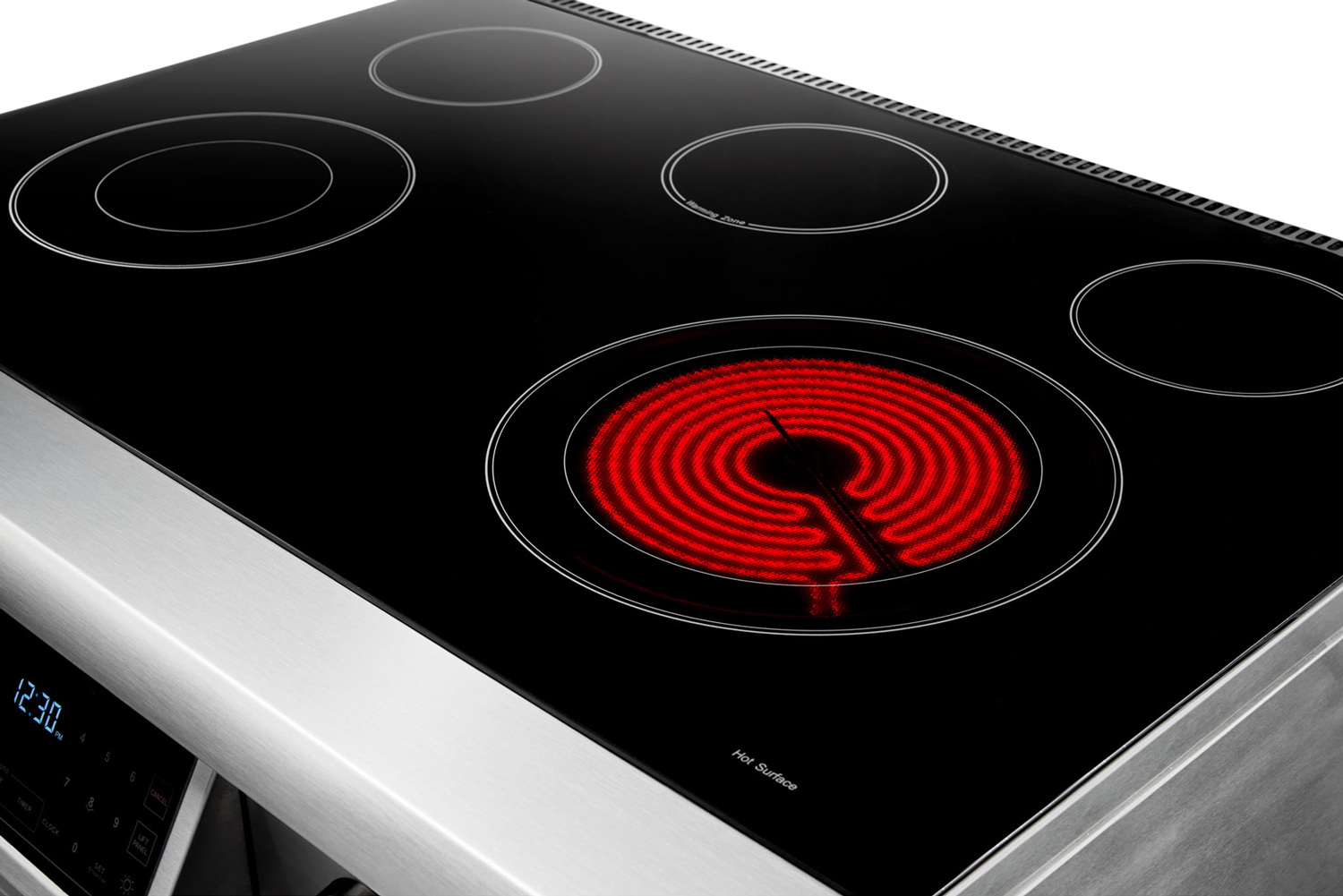 Thor Kitchen 36-Inch Tilt Panel Professional Electric Range - Model TRE3601-R (Renewed)
