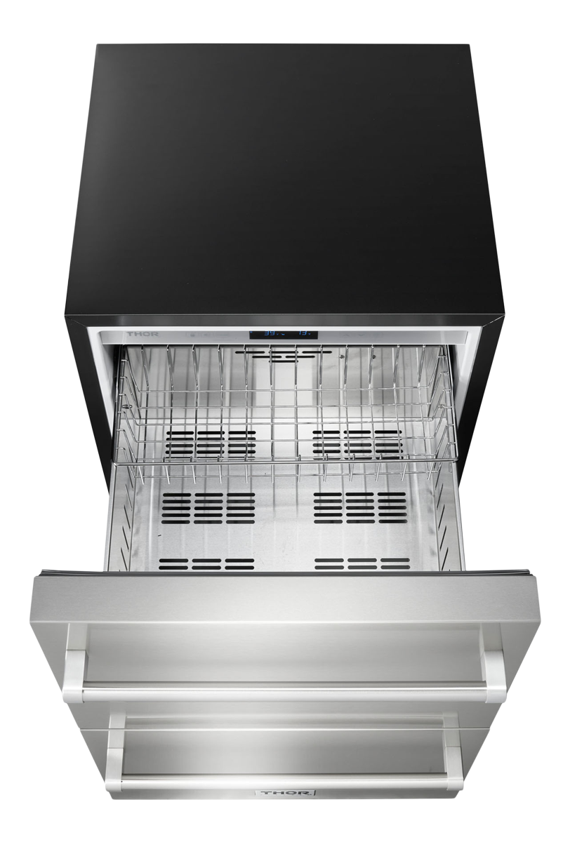24 Inch Indoor Outdoor Refrigerator Drawer - MODEL TRF24U-R (Renewed)