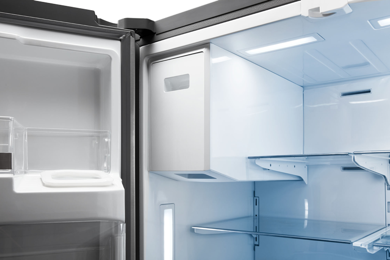 Thor Kitchen 36 Inch Professional French Door Refrigerator with Ice and Water Dispenser - Model TRF3601FD