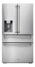 36 Inch Professional French Door Refrigerator with Ice and Water Dispenser - Thor Kitchen