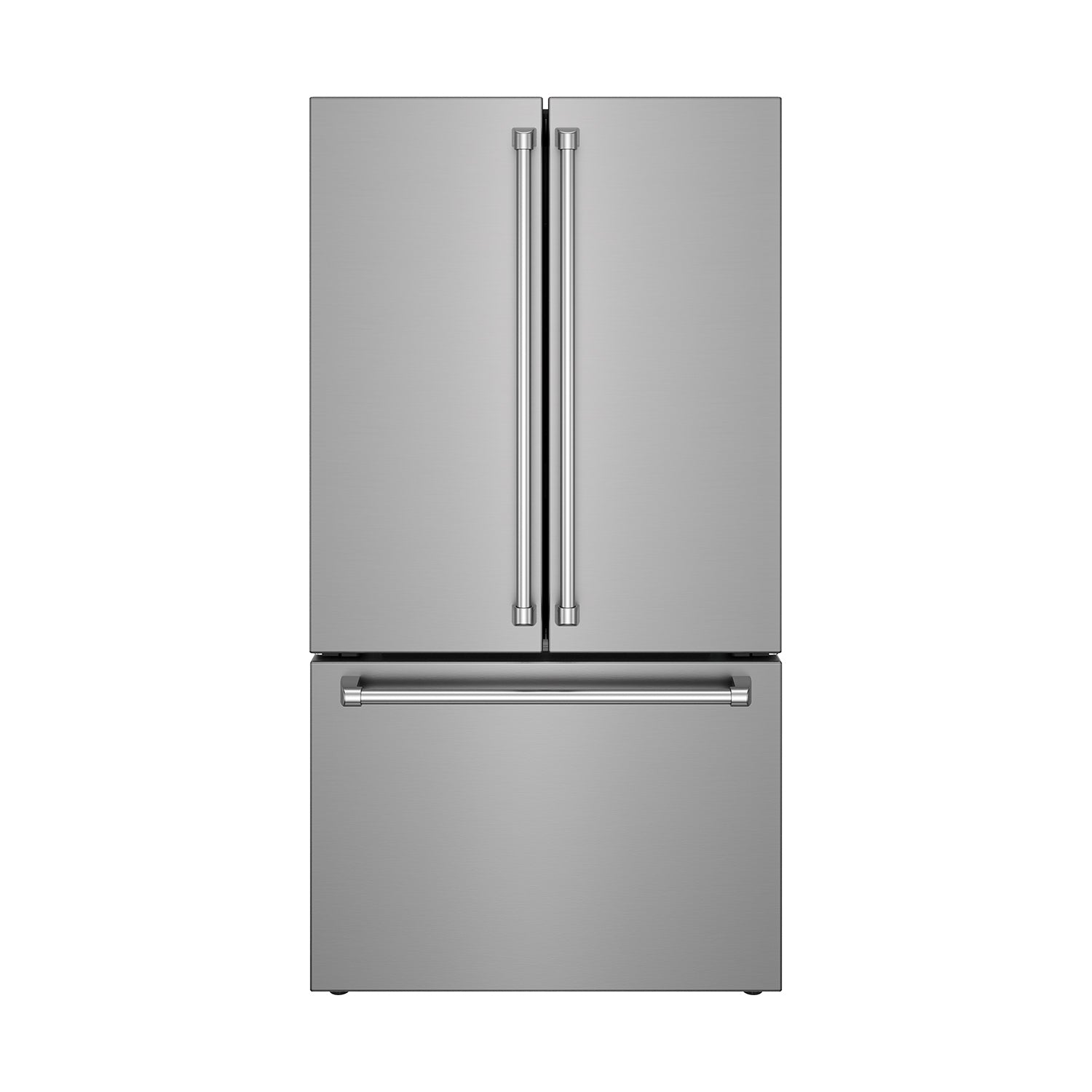 36 Inch Counter Depth Freestanding French Door Refrigerator with Internal Water and Ice
