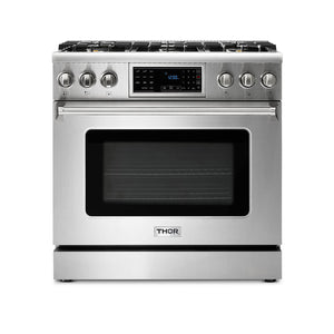 36 Inch Tilt Panel Gas Range - Professional