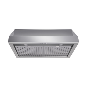 30 Inch Professional Range Hood, 11 Inches Tall in Stainless Steel