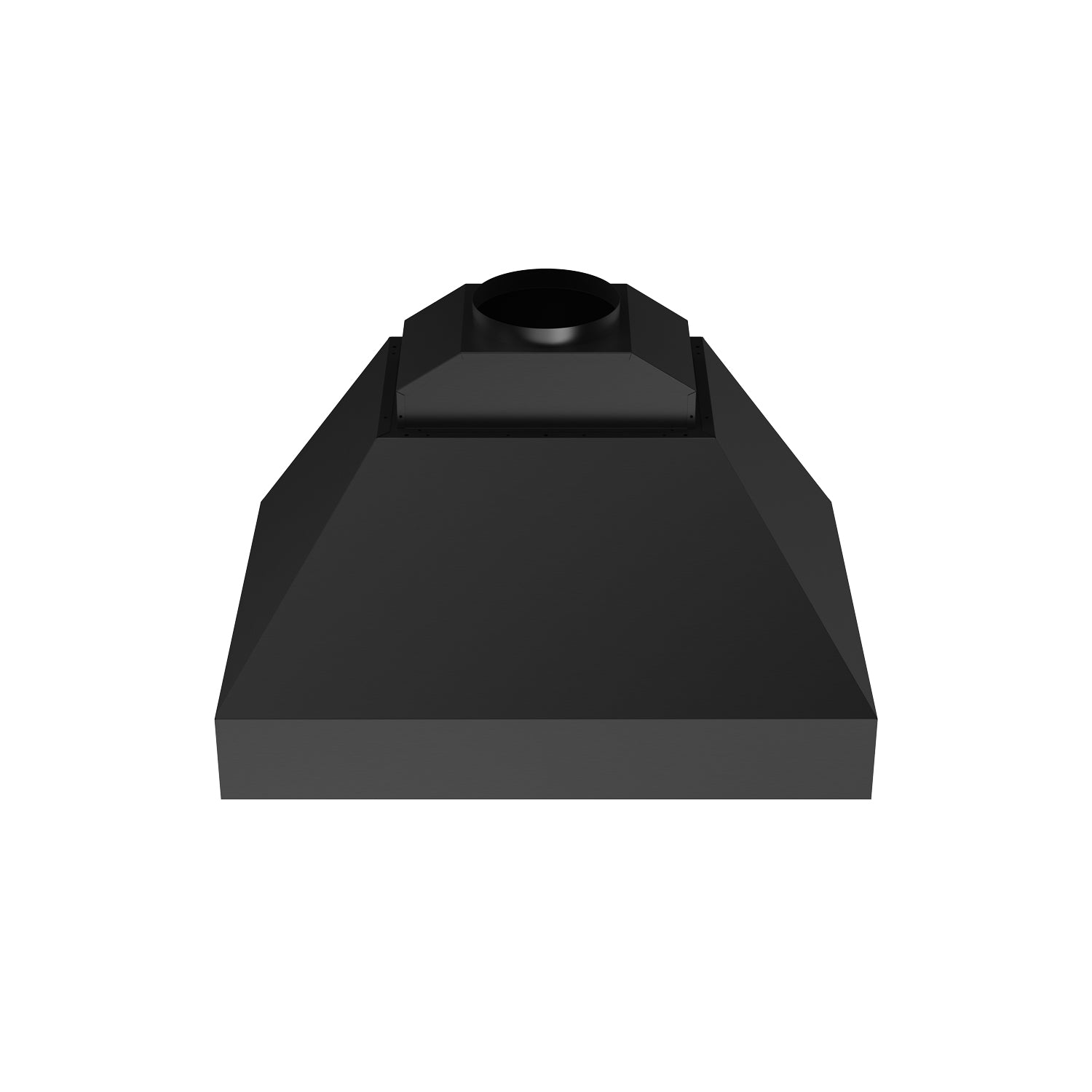 30" Professional Wall Mount Pyramid Range Hood in Black