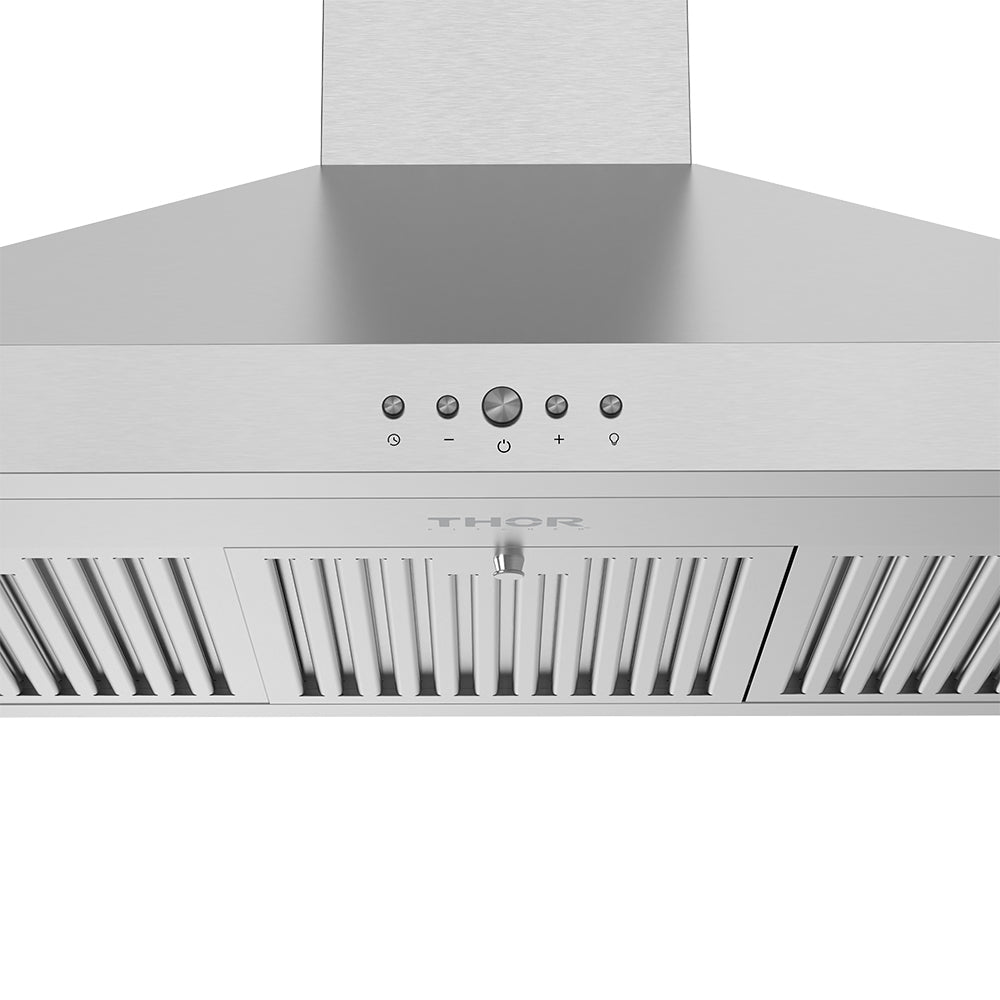 36 Inch Wall Mounted Chimney Range Hood With 350 CFM
