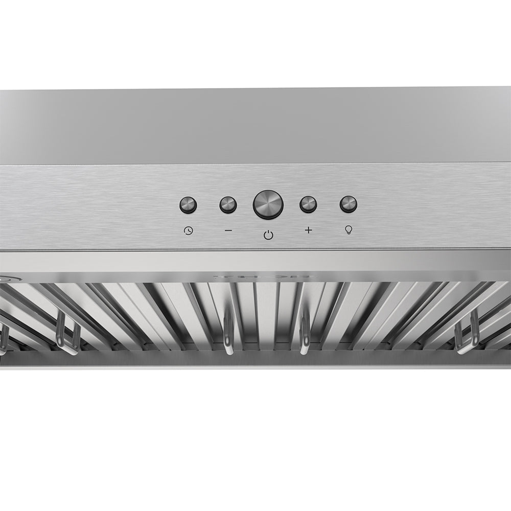 30 Inch Under Mounted Range Hood with 480 CFM
