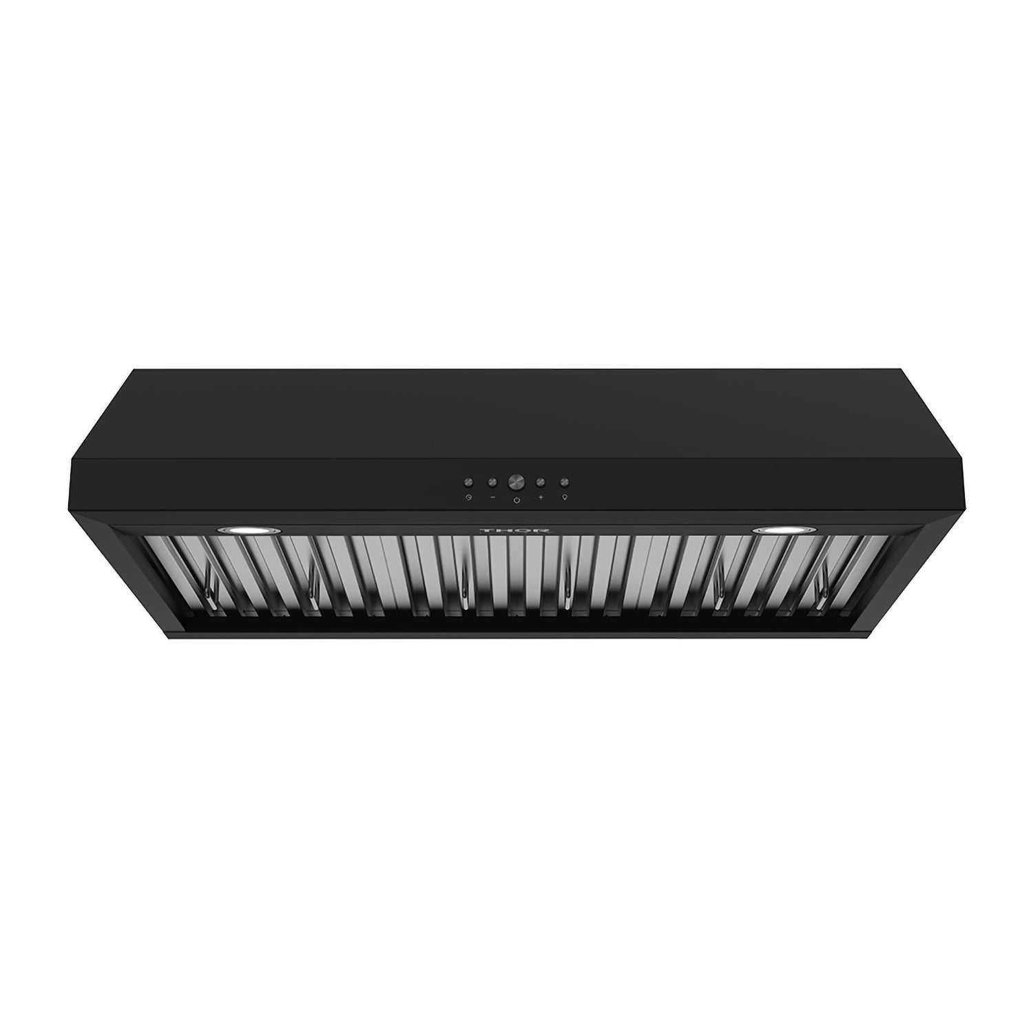 36 Inch Under Cabinet Range Hood with 480CFM – Black