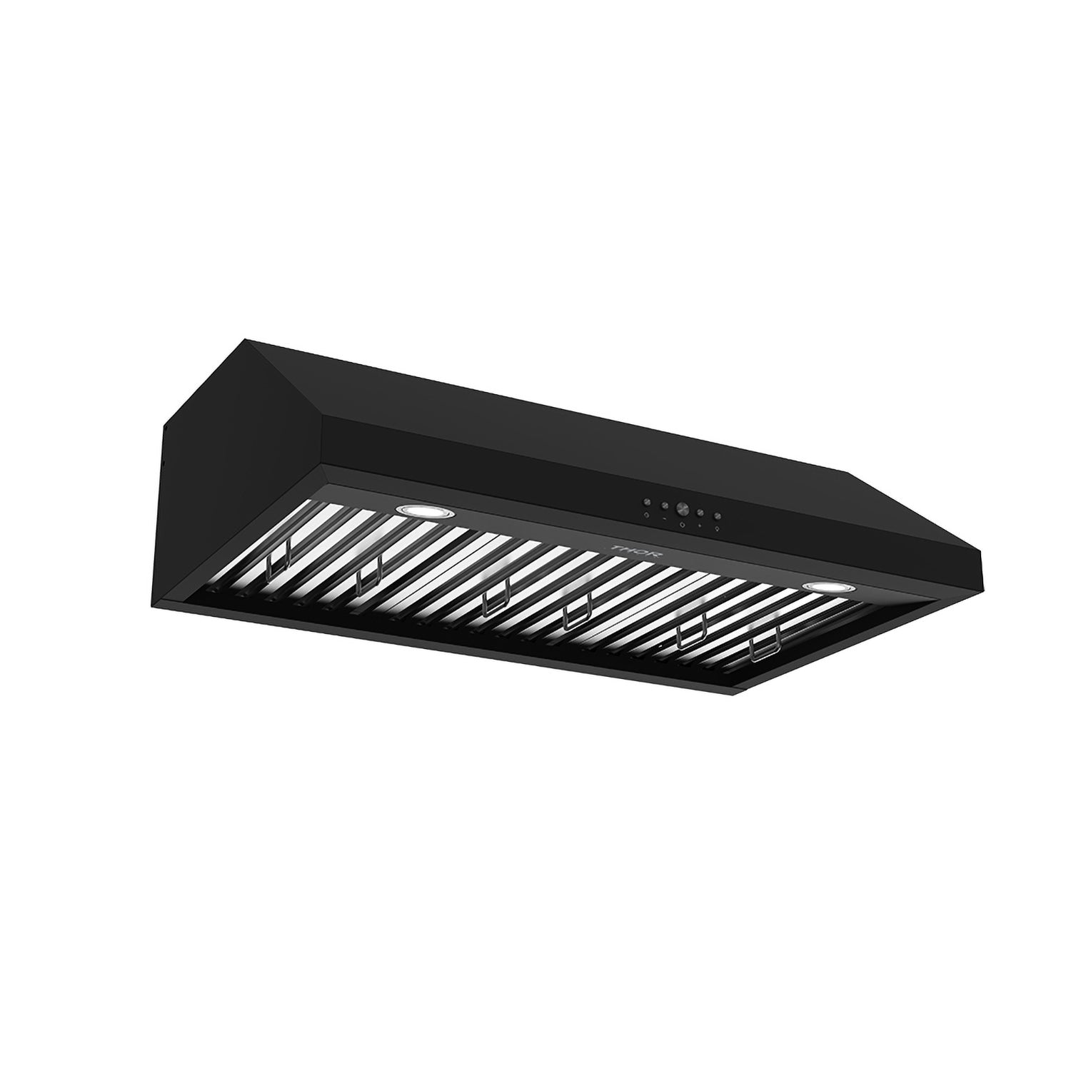 36 Inch Under Cabinet Range Hood with 480CFM – Black