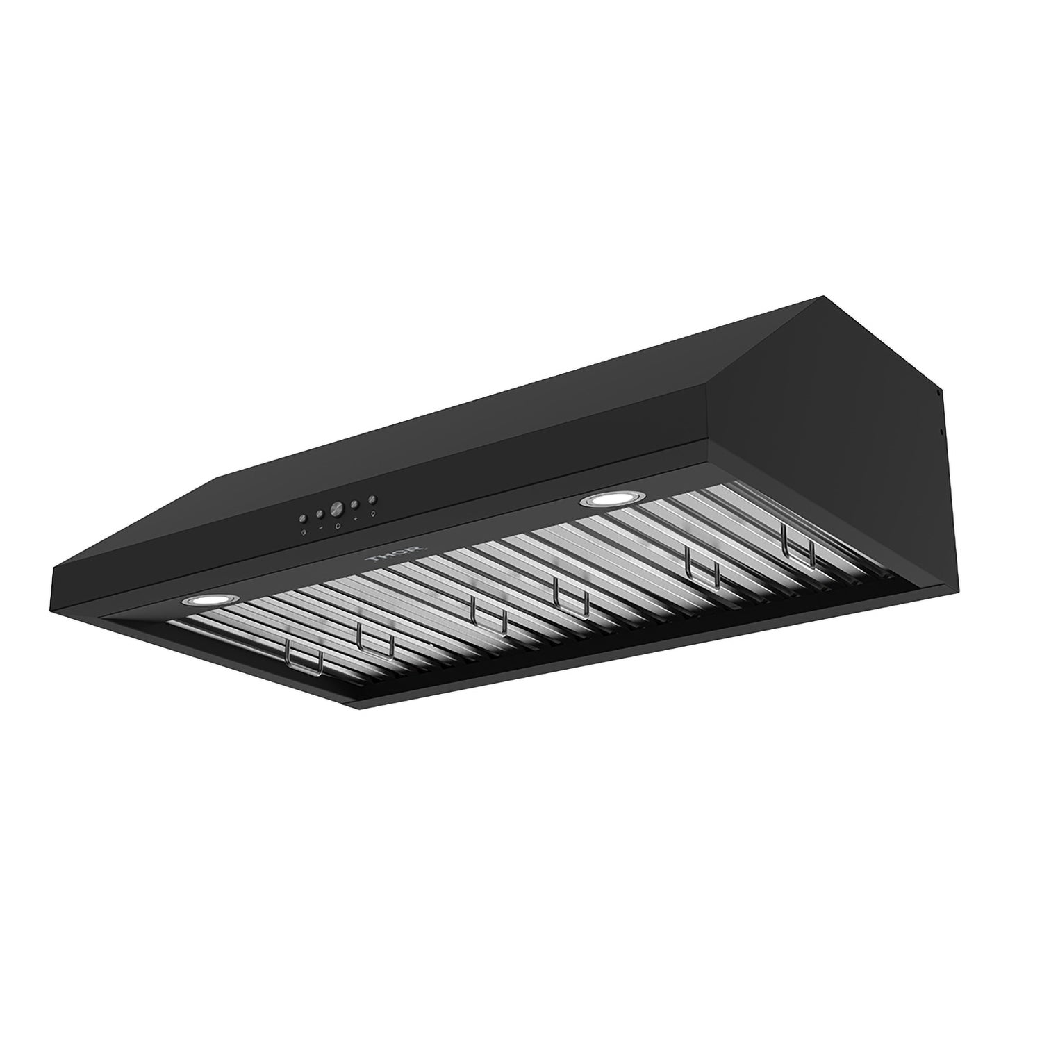 36 Inch Under Cabinet Range Hood with 480CFM – Black