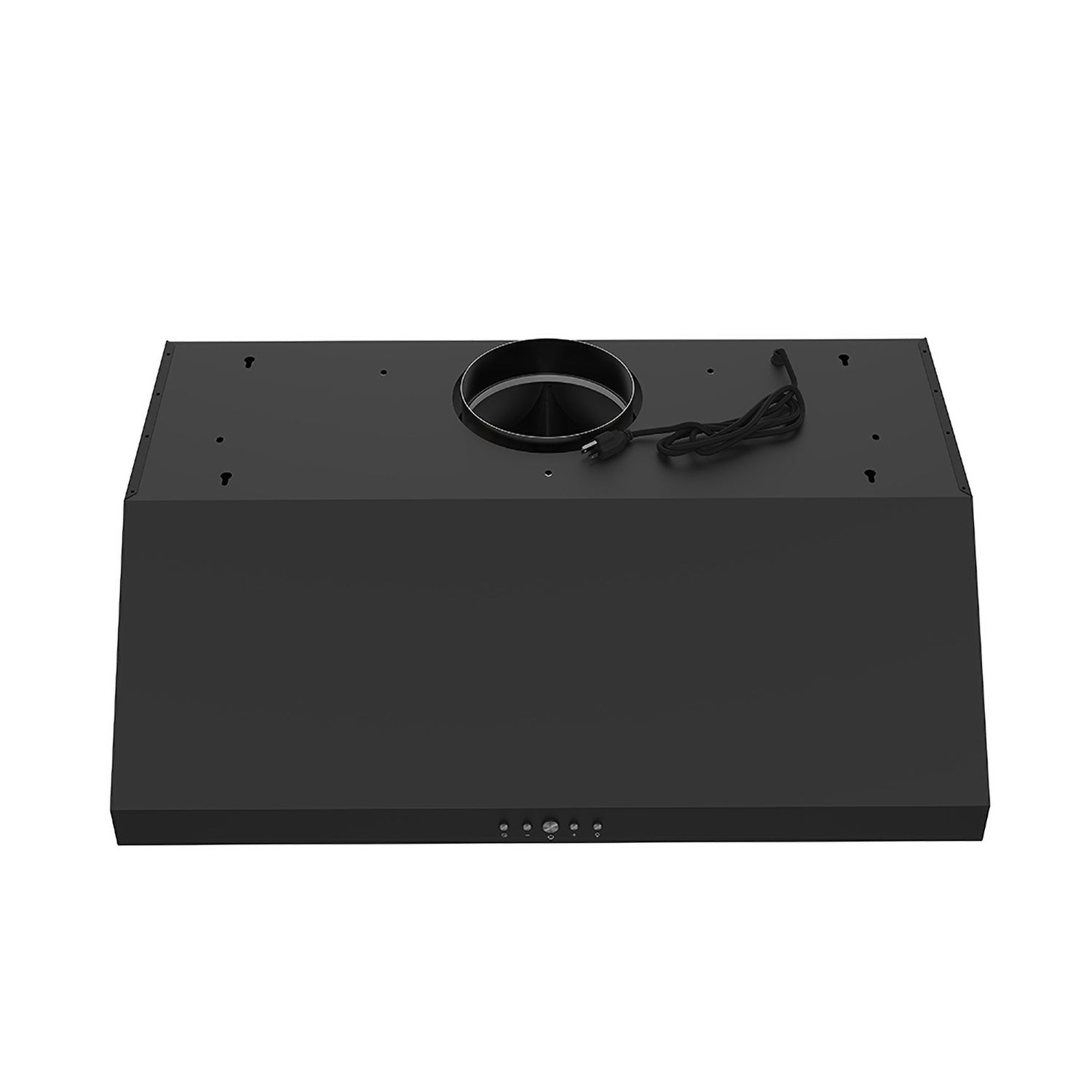 36 Inch Under Cabinet Range Hood with 480CFM – Black
