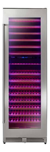 Buy 24 Inch Dual Zone Biult in Tall Wine Cooler, 162 Wine Bottle
