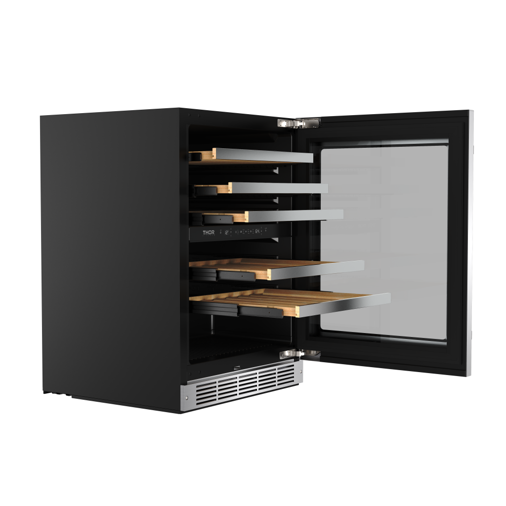 Thor Kitchen 24-Inch Undercounter Dual Zone Wine Cooler – Model TWC24UD