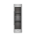 24 Inch Built-in Column Wine Cooler, Stainless Steel Panel Ready