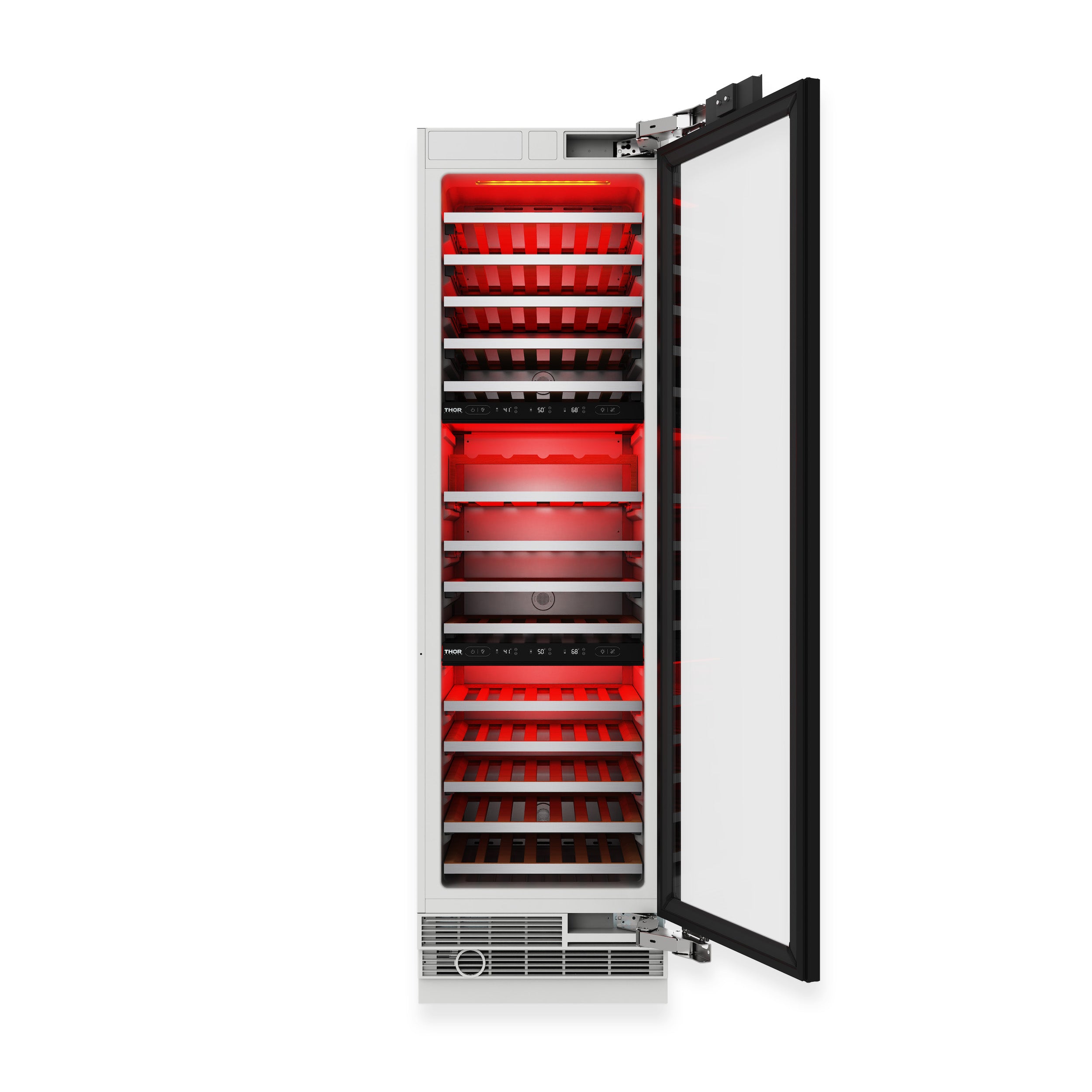 24 Inch Built-in Column Wine Cooler, Panel Ready