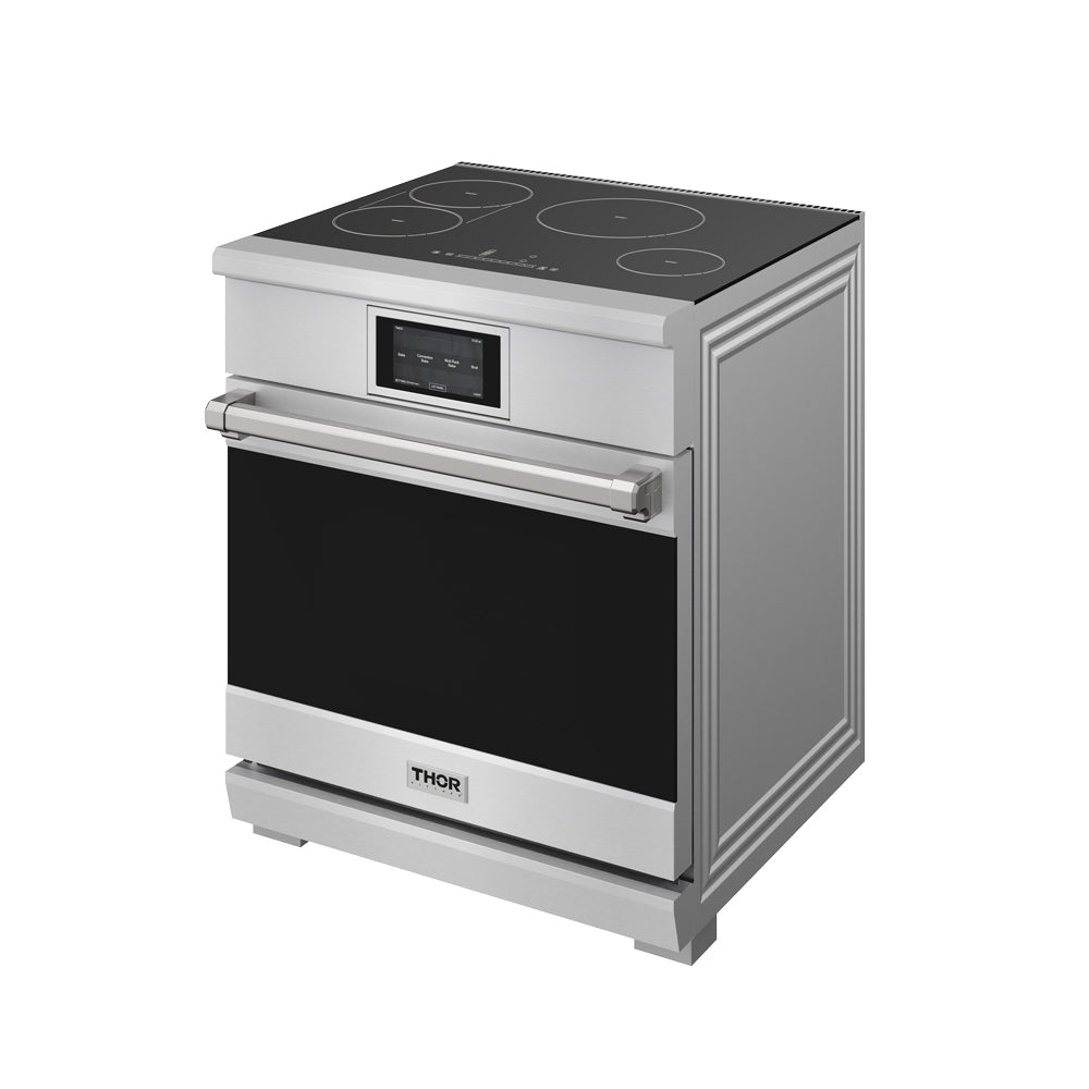 30 Inch Freestanding Stainless Steel Induction Range (XRI30E