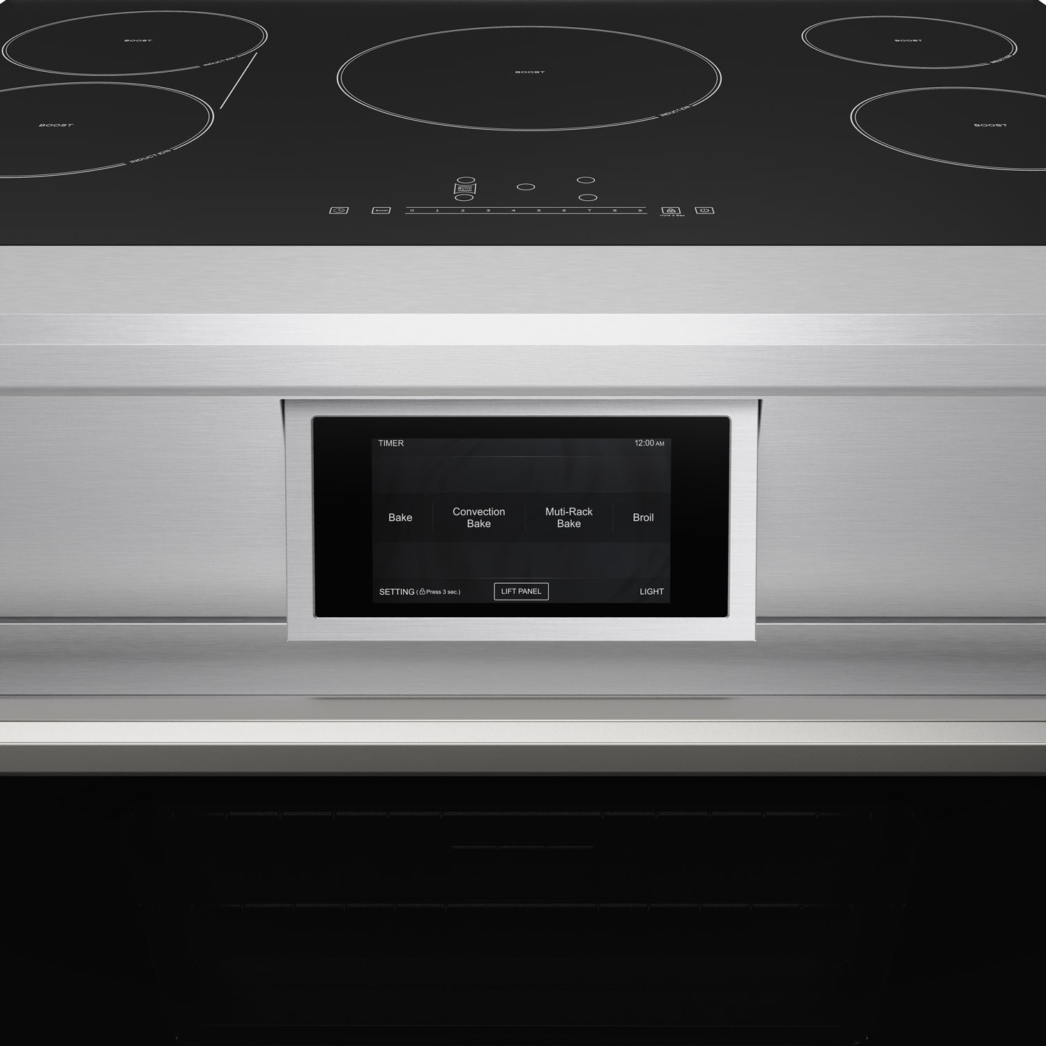 X Series  36-inch Professional Freestanding Induction Range