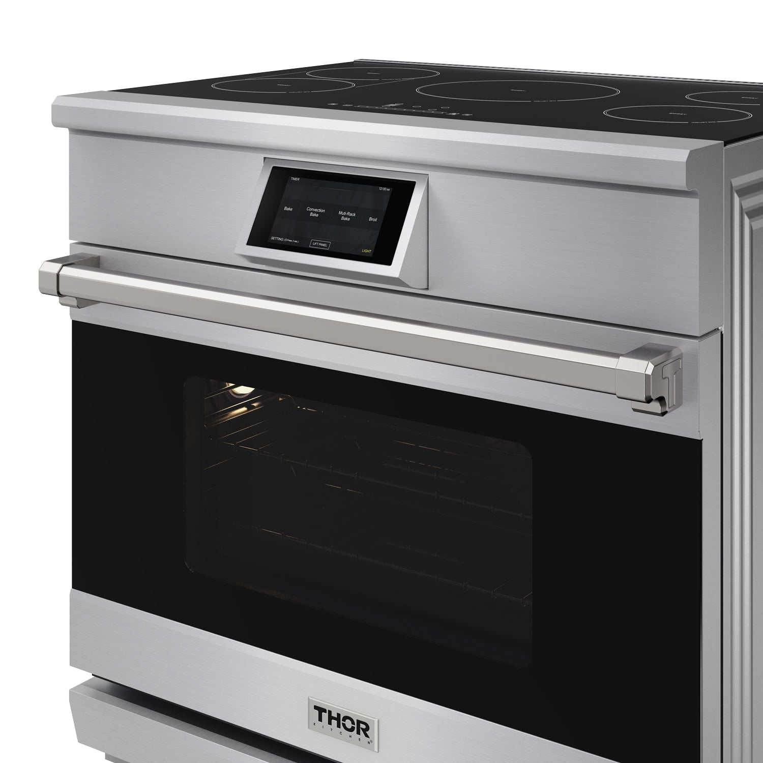 36 Inch Freestanding Stainless Steel Induction Range (XRI36E