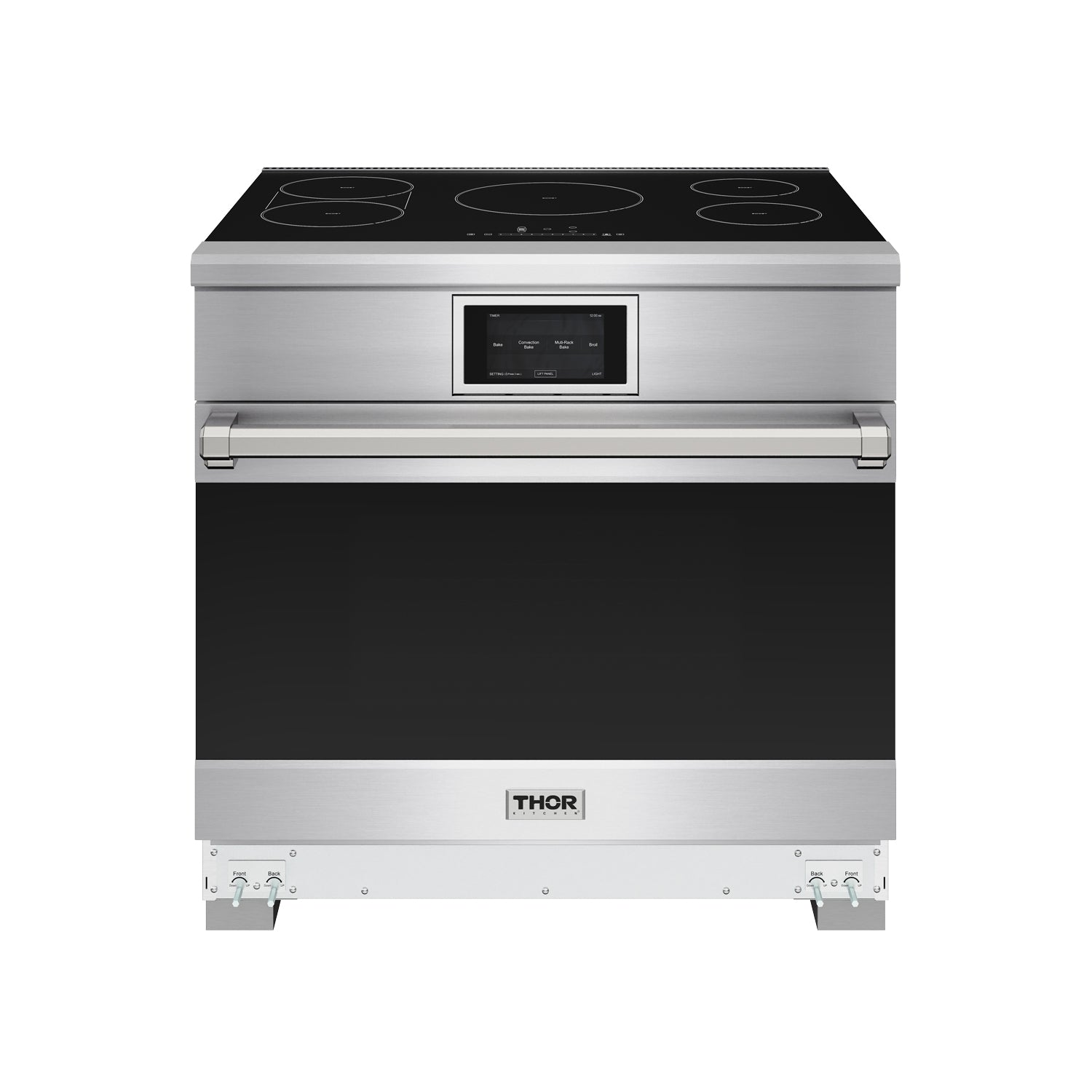 X Series  36-inch Professional Freestanding Induction Range