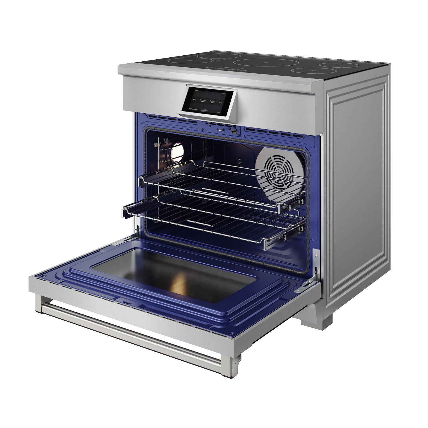 36 Inch Freestanding Stainless Steel Induction Range (XRI36E