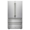 36 Inch Professional French Door Refrigerator with Ice and Water Dispenser - Thor Kitchen