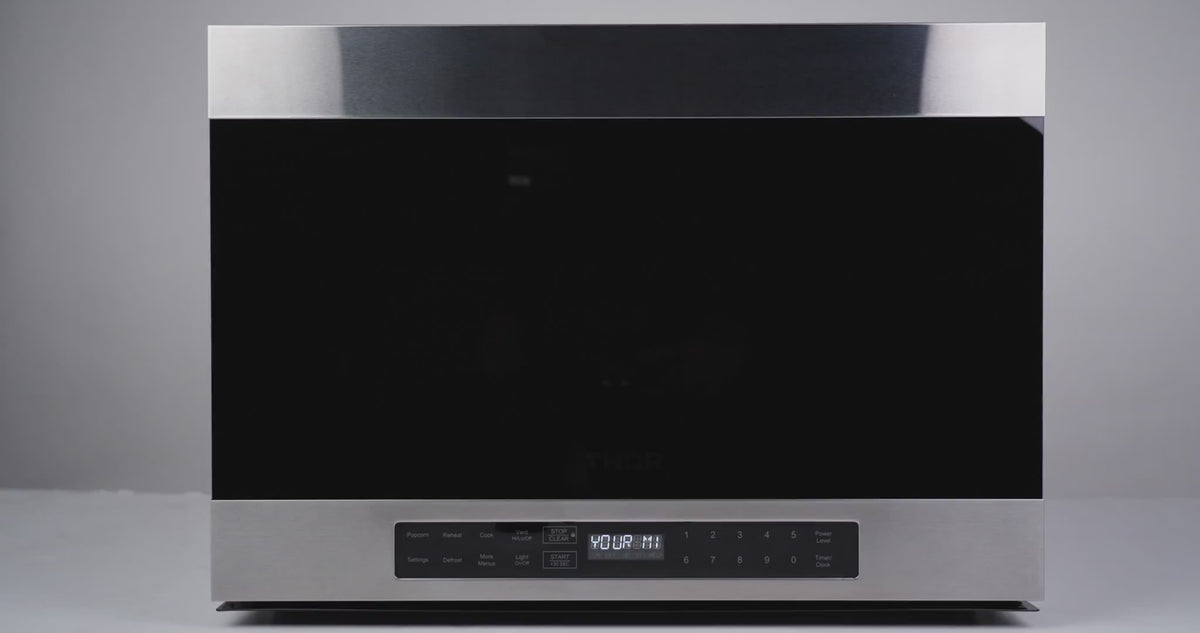 24 Inch Convertible Over the Range Microwave with Ventilation